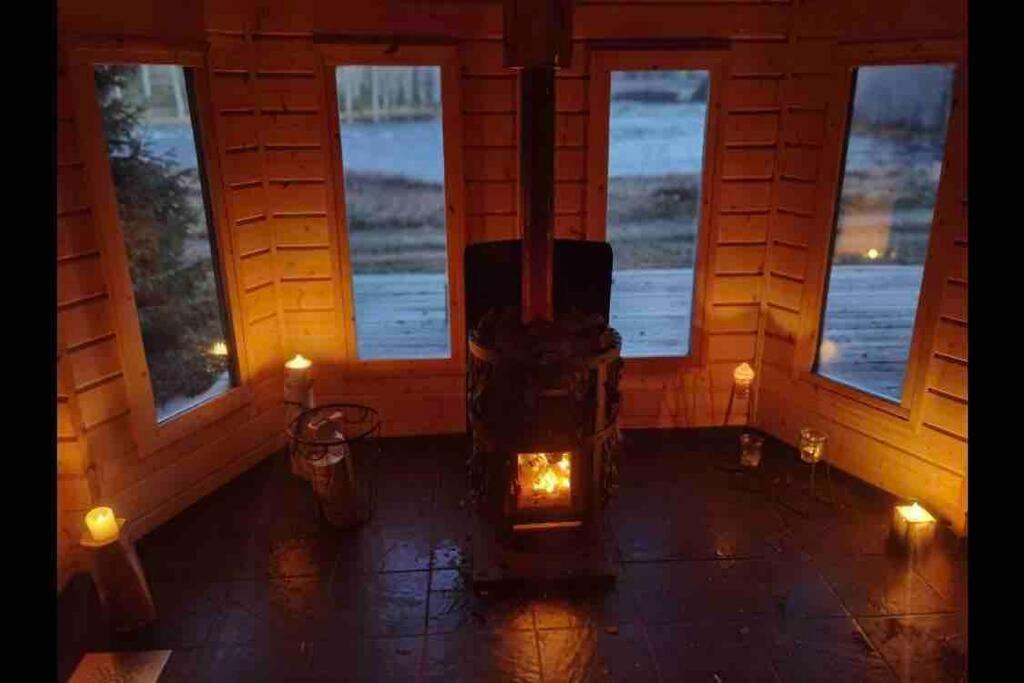 Lovely Cabin With A Beautiful View Over Byske River Eksteriør bilde